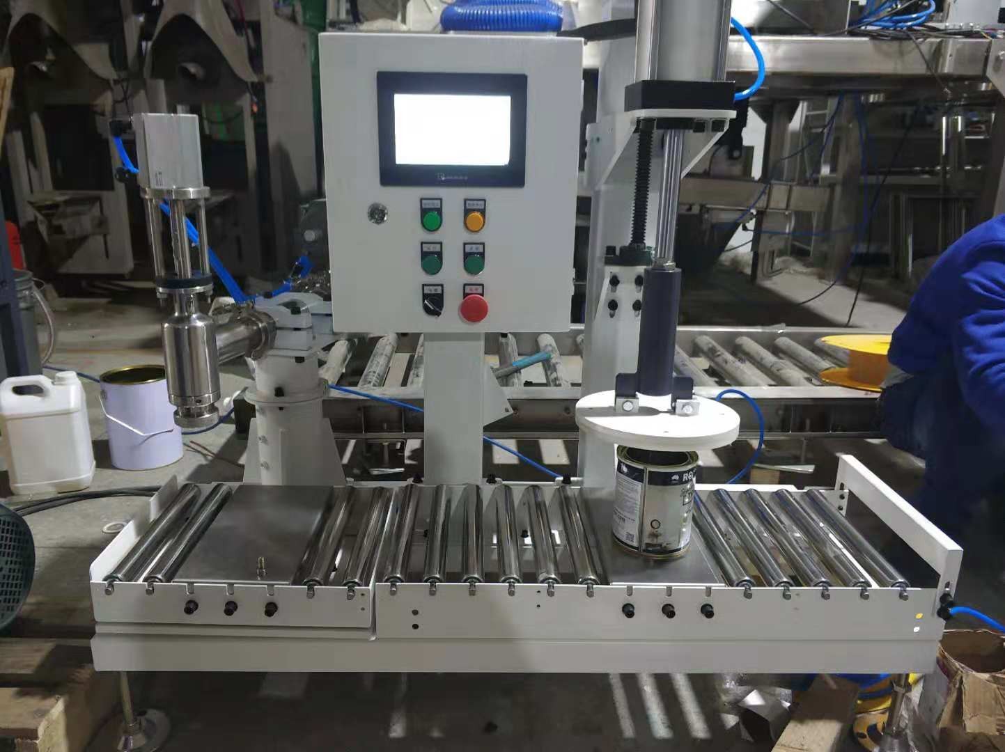 化工灌裝機,200L灌裝機,涂料油漆灌裝機,潤滑油灌裝機