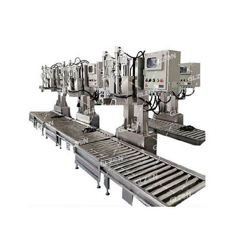 化工灌裝機,200L灌裝機,涂料油漆灌裝機,潤滑油灌裝機