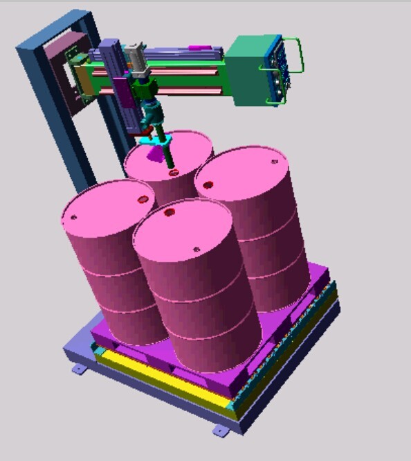 化工灌裝機,200L灌裝機,涂料油漆灌裝機,潤滑油灌裝機