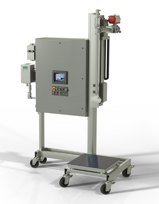 Compact Semi-Automatic single Drum Filling Machine Compact drum filler