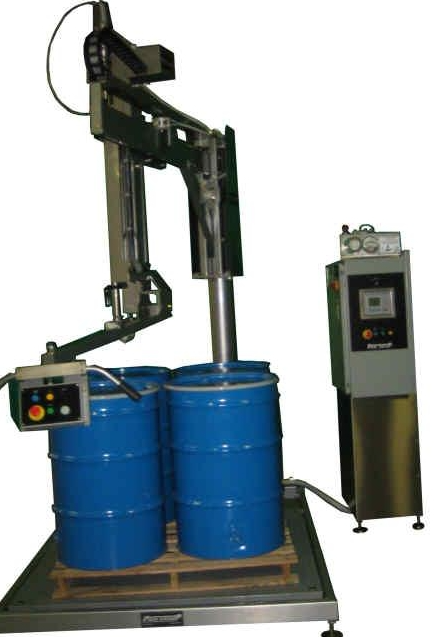 Pivot-Style Semi-Automatic Drum & Tote Filling Machine Pivot drum filling machine