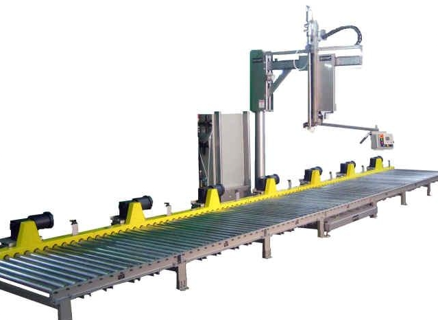 Pivot-Style Semi-Automatic Drum & Tote Filling Machine Pivot drum filling machine