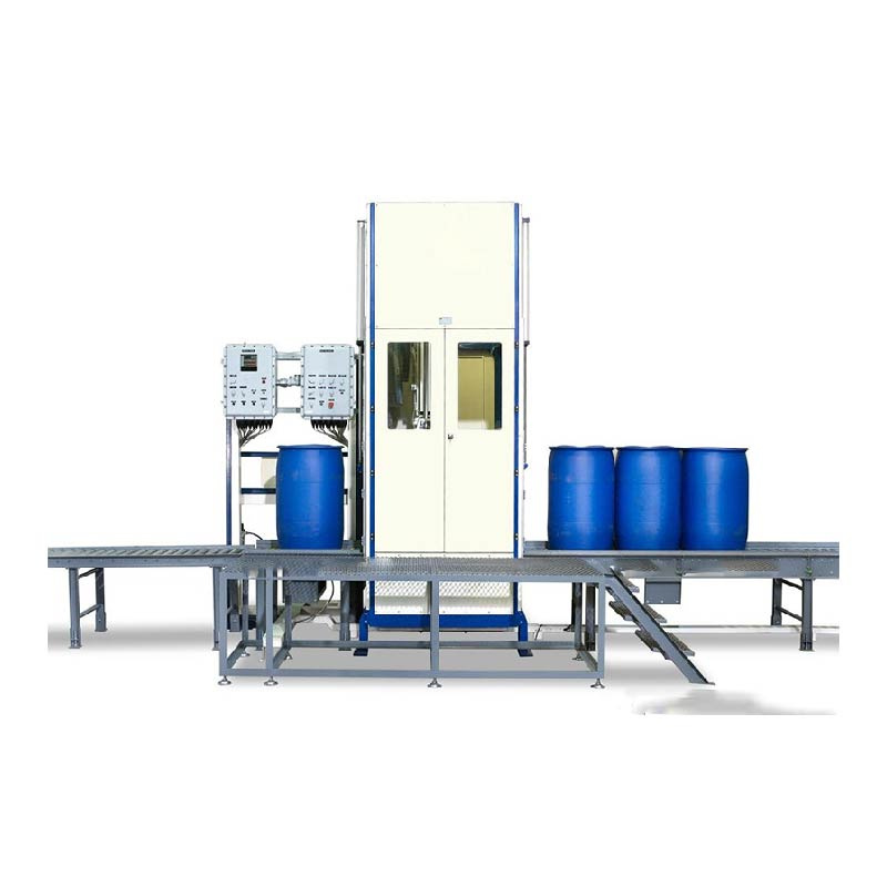 FULLY AUTO SINGLE DRUM FILLING LINE fully automatic drum filling line