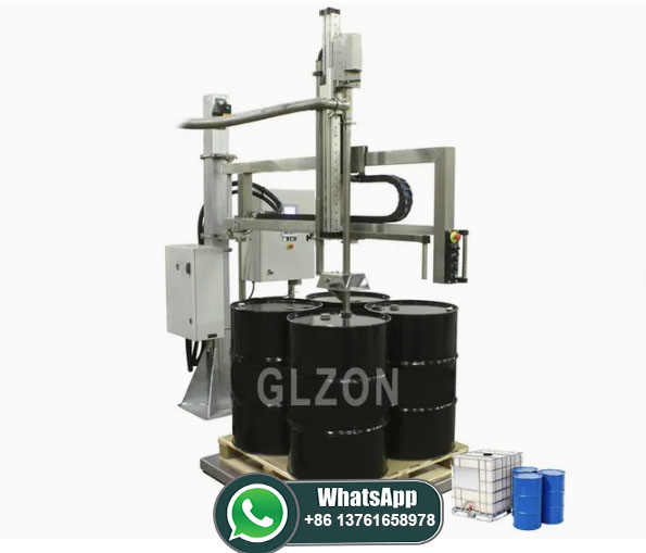 Liquid IBC Ton Barrel Filling Machine