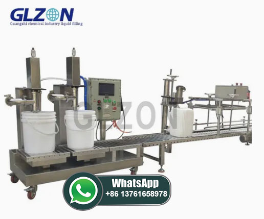 Fully Automatic Capping Diluent Explosion-Proof Filling Machine for 30L Explosion-Proof Filling Machine