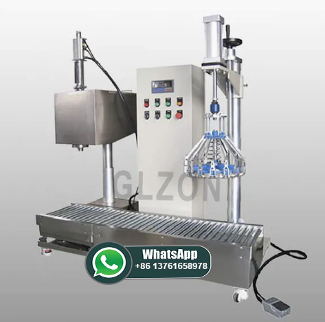 Semi-Automatic Tank Filling Machine for Filling 18L Chemical Liquid/Ink/Curing Agent Tank Filling Machine