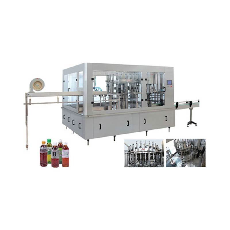 Auto Inline 4 Nozzles Volumetric Filling Machine Automatic 4-Head Volumetric Filling Machine