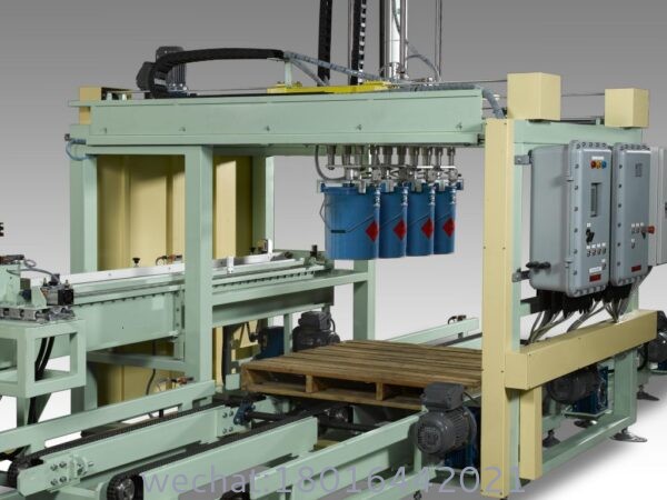 Auto Pail Palletizer Automatic Pail Palletizing Robot