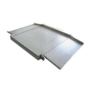 2t stainless steel floor scale with ramp