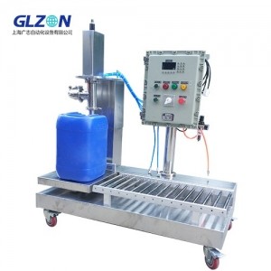 25升方桶灌裝機(jī) 自動旋蓋灌裝機(jī)