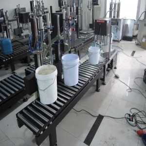 不飽和樹脂灌裝機 2頭自動灌裝機