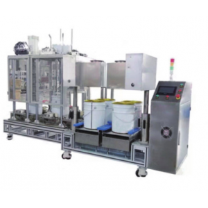 Latex paint automatic filling machine