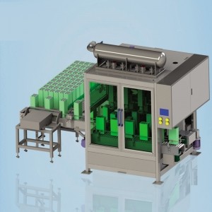 25升自動方桶灌裝、旋蓋、貼標(biāo)生產(chǎn)線