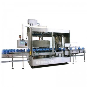 高速旋轉(zhuǎn)灌裝鎖蓋機