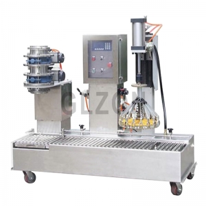 30L Cans Roller Conveyor Drum Filling Machine