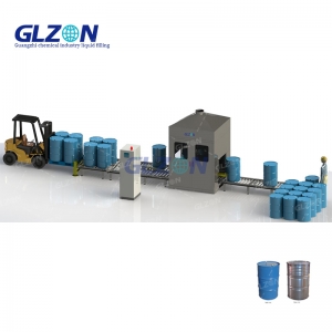 Fully Automatic Ex-Proof 200L Liquid Dioctyl Drum Filling Line
