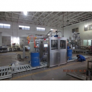 Full automatic 200L oil drum filling line