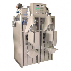 Dual nozzle dust proof dry mortar packaging machine