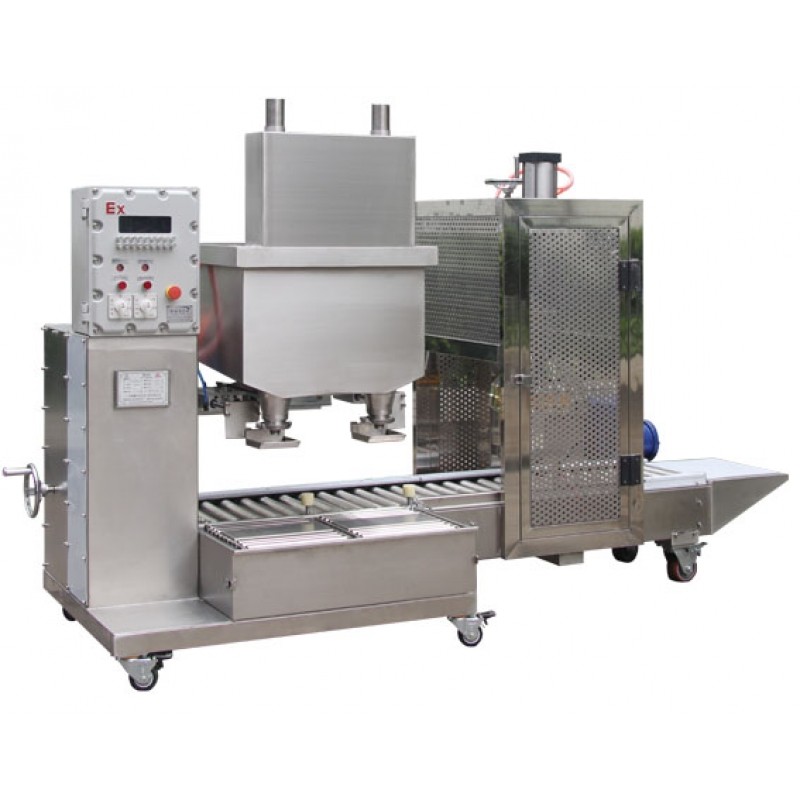 雙頭自動(dòng)涂料灌裝機(jī)自動(dòng)壓蓋