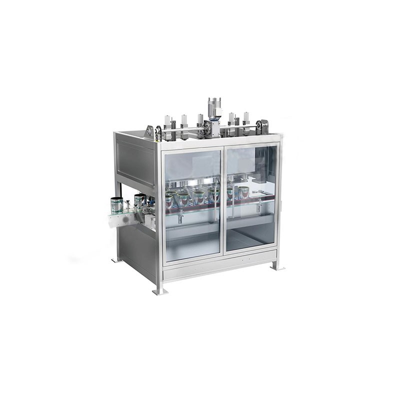 乳液灌裝機(jī) 精油類小瓶口液體灌裝旋蓋一體機(jī)