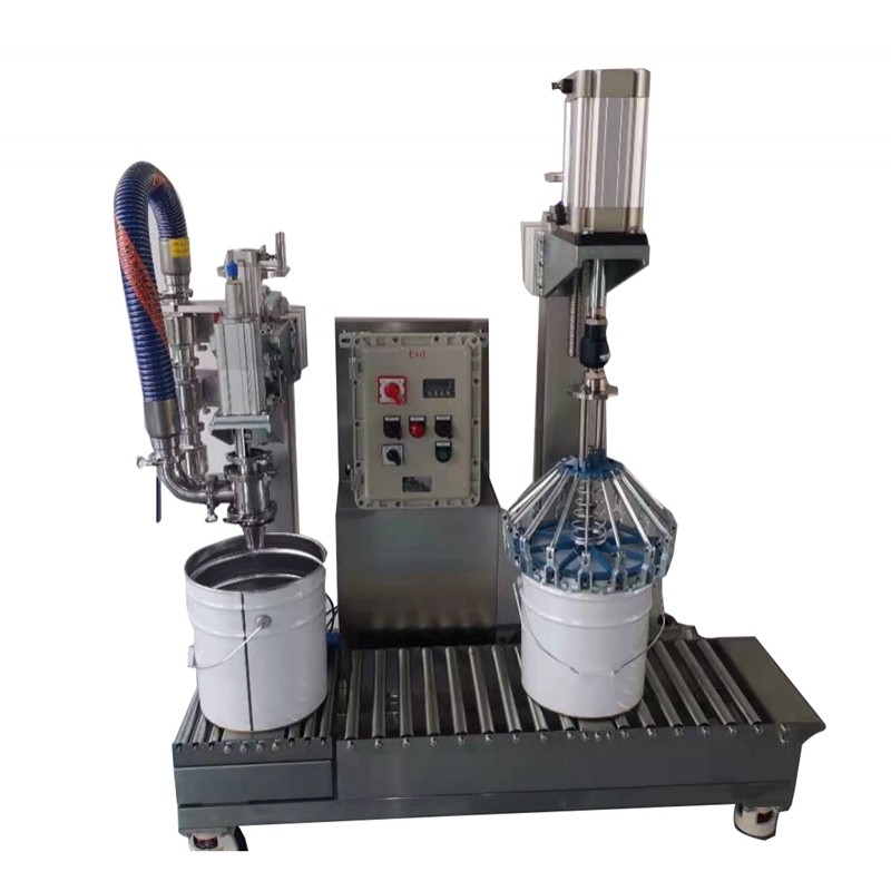 自動(dòng)定位灌裝機(jī) 儲(chǔ)桶式定量灌裝機(jī) 敞口桶灌裝機(jī)