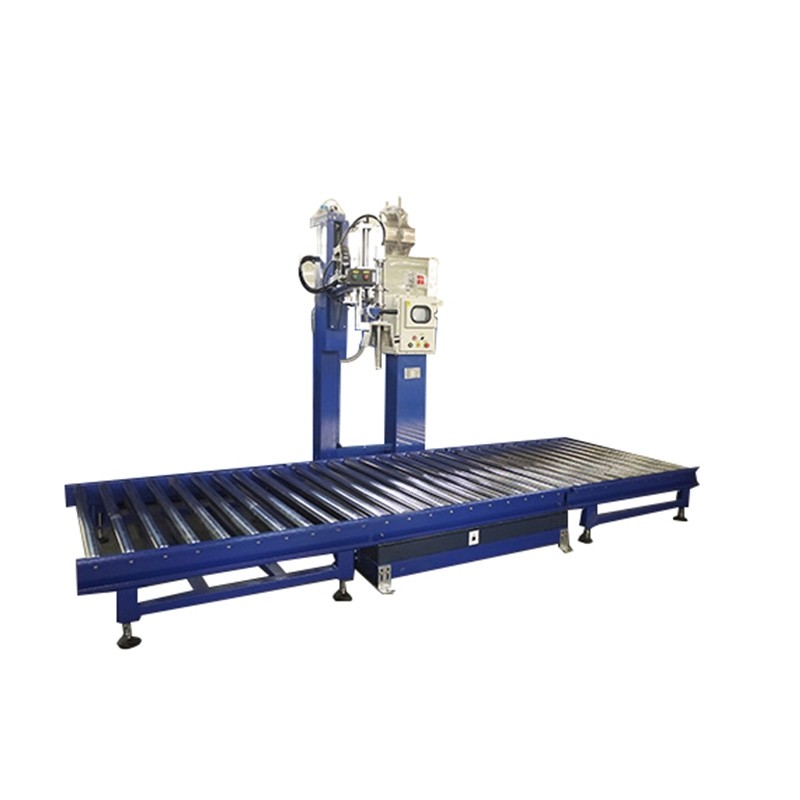 1000L雙頭稱重式灌裝線 不飽和樹(shù)脂灌裝線自動(dòng)化灌裝稱重解決方案