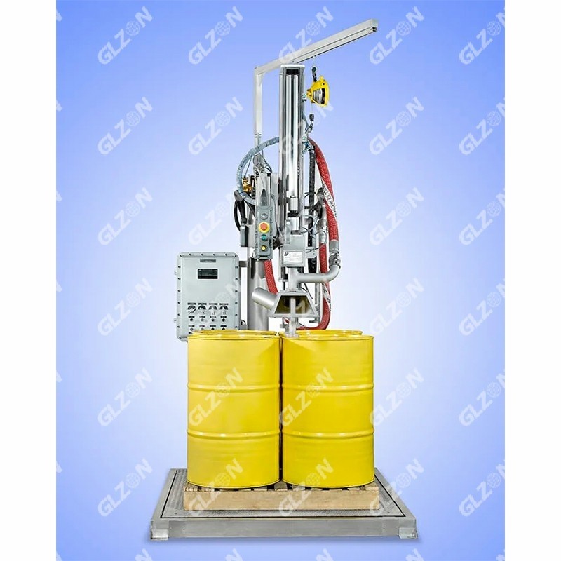 多彩漆灌裝機 180L定量稱重灌裝機