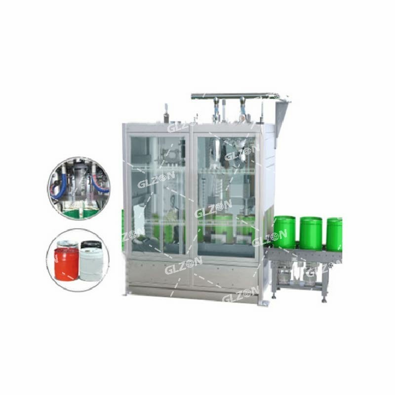 10升圓桶方桶包裝機(jī)-助劑包裝機(jī)