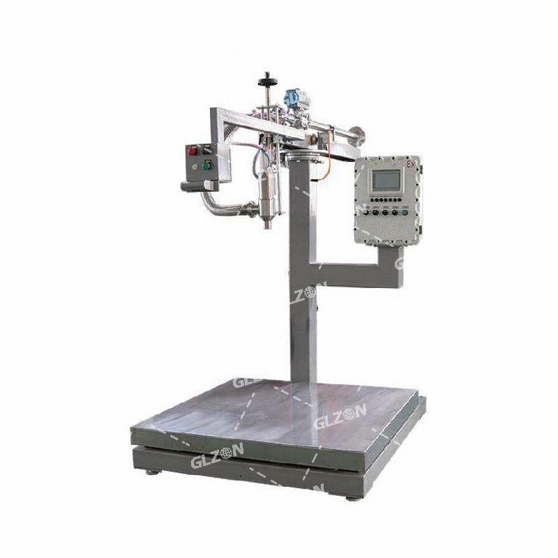 1000L噸桶油漆涂料灌裝機(jī)-自動(dòng)稱(chēng)重灌裝機(jī)