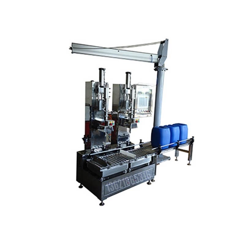 ?潤(rùn)滑油全自動(dòng)稱(chēng)重式灌裝機(jī) 液體灌裝設(shè)備 防凍液罐裝機(jī)現(xiàn)貨