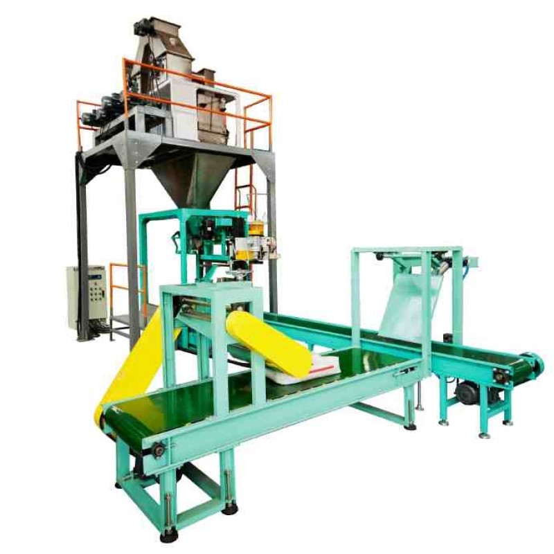 無塵粉料包裝機(jī)，絞龍送料包裝機(jī)（10-50kg）