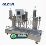 1-30L Fully Automatic Double Head Capping Acrylic Resin Filling Machine